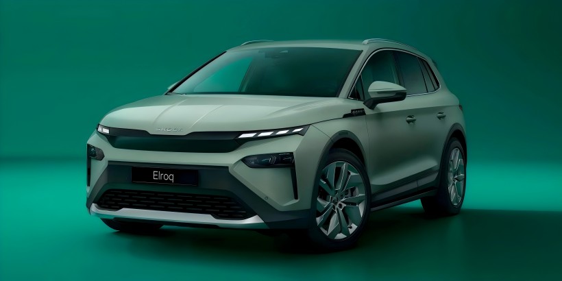 Тизерне зображення škoda elroq vrs: позашляховик на електричну продуктивність для сімейного використання, розбиваючи 100 км/год менше ніж за 6 секунд