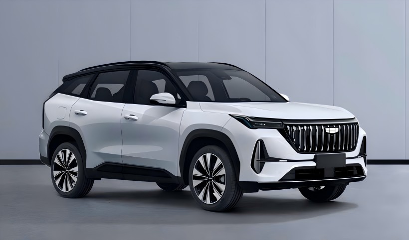 Тизерні зображення нового Boyue L Geely, що випускаються, встановлені для оснащення технологічної системи AI з повним доменом